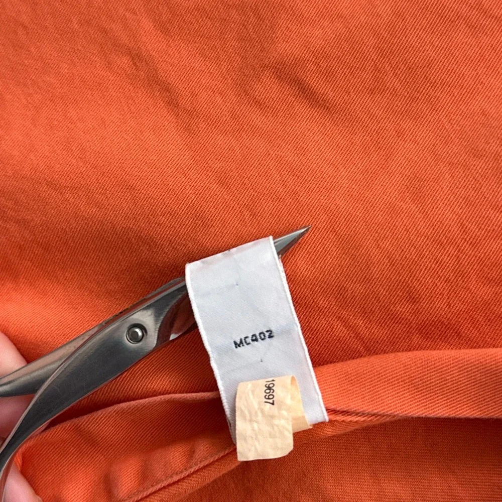 Polo Ralph Lauren Button Down Men XXL Orange Long Sleeve Utility Twill Shirt